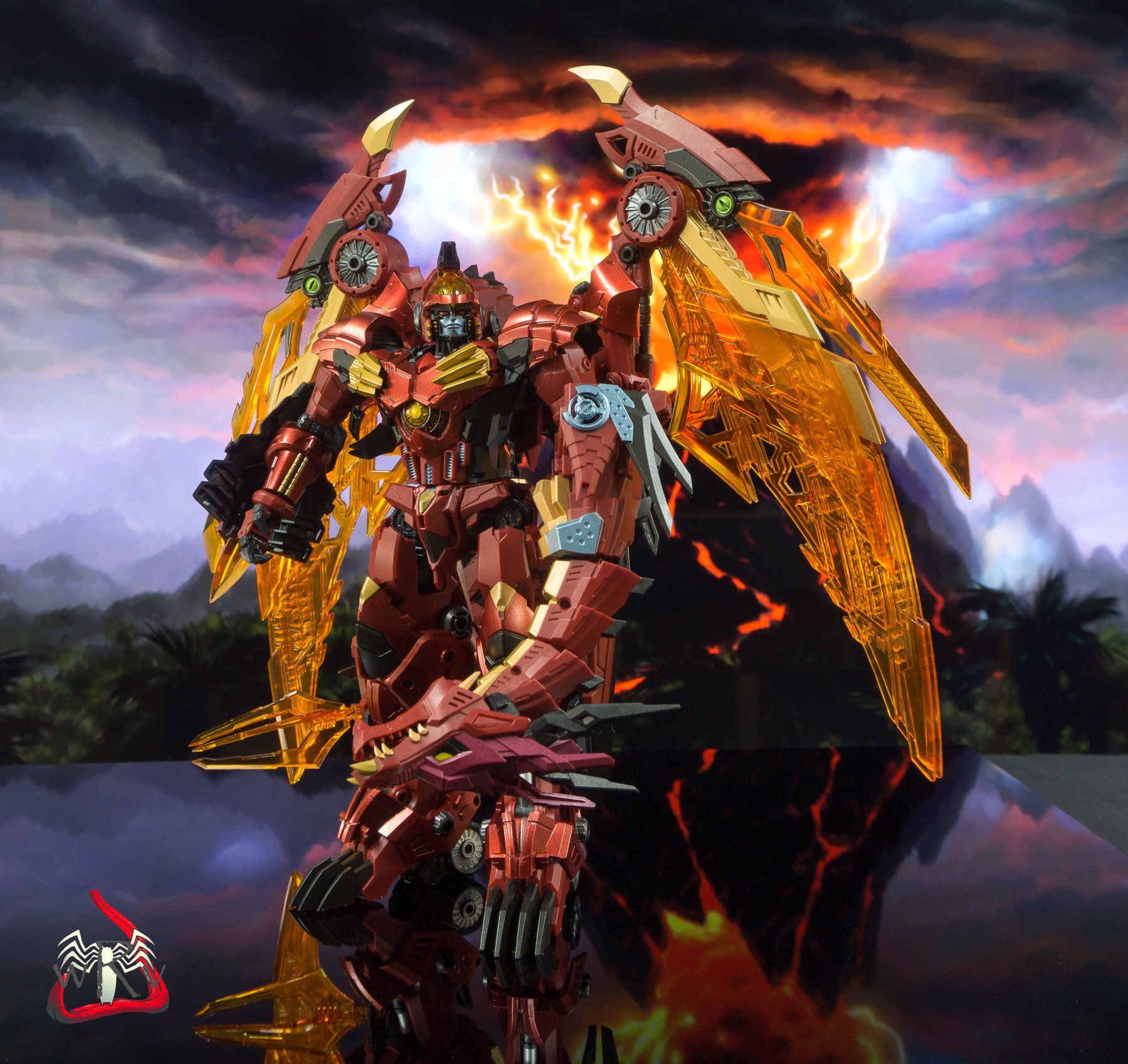 Toy Photography: Perfect Effect PX-DX09 Mega Doragon - Fire